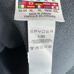 Spyder Gray Neon Pink Core Sweater Full Zip Mock Neck Soft Shell Jacket Size XL Photo 5