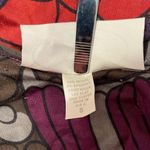 Rochelle Rodriguez Clothing vintage long sleeve wide cuff multicolor wrap dress. Photo 7