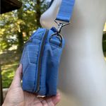 Lug Boomer Quilted Crossbody Bag Blue Shoulder Strap RFID Zip Pockets NWOT Photo 2