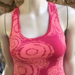 Soybu  Circle Print Racerback Pink Dress with Built in Bra Women's Size Small Photo 3