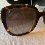 Kate Spade : Wilhelmina Brown Tortoise Sunglasses- Floral Photo 12