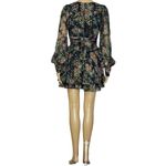 ROCOCO SAND Jane Botta Romper, Black Floral, XS Green Photo 10