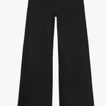 ZARA High-Rise Cropped Black  Jeans Photo 0