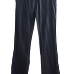 Banana Republic  Women's Black Linen Blend Flare Leg Dress Pants Size 0 Photo 0