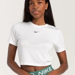 Nike Sportswear Essential Slim Crop Womens Tee in White Photo 0