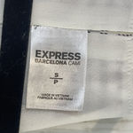 EXPRESS  Top Women Small White Multicolor Barcelona Cami Tank Blouse Reversible Photo 2