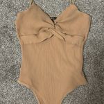 SheIn Light Brown Bodysuit Photo 0