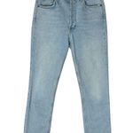 AGOLDE Riley High Rise Straight Crop Jeans Bitter Size 26 Photo 2