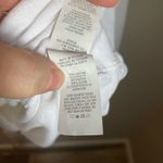 Aerie  Oversized Silly Goose Long Sleeve White Cotton Rib Knit Shirt XXL Cozy Photo 4