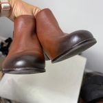 Vionic Jolene Burnished Toe Leather Ankle Boots Sz 10 Photo 13