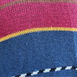 Vintage 90’s Carole Little Sport Southwestern Duster Cardigan Sweater Red Photo 6