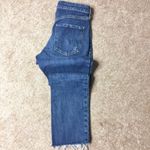 Topshop  Moto Baxter Raw Hem Denim Skinny Jeans Size 25 Photo 5