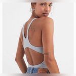 For Love & Lemons NWT  Rib Keyhole Bodysuit gray size small Photo 1