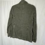 Mango Gray Denim Utility Jean Jacket Snap and Zip Front Women Medium Streetwear‎ Photo 1