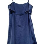 Kimchi Blue Satin Ruffle Strappy Dress Photo 0