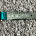 Larex womens vintage forest green/gold genuine leather adjustable‎ watch Green Photo 7