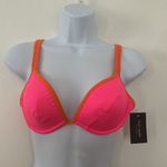 Kate Spade  Underwire Contrast NWT
Trim Bikini Swimsuit  Radiant
Pink Orange Photo 1