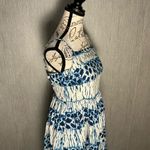 Apiece Apart  Strapless Dress in Blue and White Size XS Photo 4