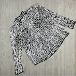 Nipon night pearl iridescent holographic sequin jacket cardigan shirt blazer m Black Size M Photo 8