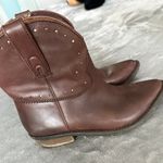 Lucky Brand Chantelx Western-Inspired Leather Bootie Photo 0