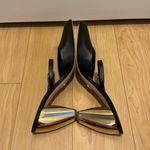 Christian Dior Dior Rhodes Heeled Mule Black Calfskin Photo 4