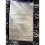 Tribal Blouse Size L Black/White/Gold Round/Tie Tassel Neck Long‎ Sleeve Crochet Black Size L Photo 8