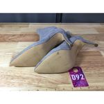 BP . Braylee Bootie Women's 7 M Silver Sparkle Stiletto Heel Ankle Pointed Toe Photo 5