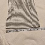 Forever 21 NWT szS Adjustable straps faux wrap high waisted grey white jumpsuit Photo 10