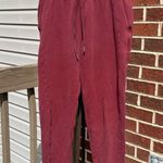Lululemon Scuba High-Rise Jogger Fleece 28" Red Merlot Women's 6 Photo 2