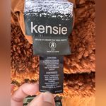 Kensie Teddy Bear Faux Shearling
Coat Rust Color, Reversible, Cozy, Shaggy, Warm Photo 7