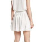 Ramy Brook NWT  Simona dress white dress with silver sparkle M Photo 4