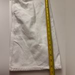 aritzia wilfred picture cargo pant 8 high rise wide leg white Photo 6