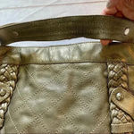 Isabella Fiore  Carina Gold Hobo, Shoulder Bag, Stainless Hardware Handba… Photo 6