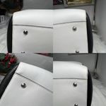 MCM Two Way Laptop/Document Bag Handbag Crossbody Saffiano Leather Excellent Photo 10