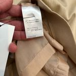 Akris Cream and Tan Pencil Skirt Knee-Length Work Photo 4