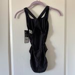 Speedo  Women's Swimsuit One Piece Prolt Super Pro Solid Black Adult 32 / 6 NWT Photo 4