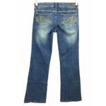 DKNY Jeans Times Square Flare Thick Stitch Juniors 3 Boho Capsule Casual Stretch Photo 1