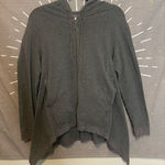 Eileen Fisher  Hooded Asymetrical Hem Jacket Photo 0