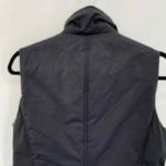 Banana Republic Puffer Vest Womens Medium Black Polyester Full zip Pockets Photo 3