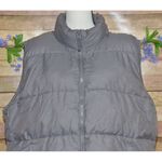 Heat Keep Ladies Gray Sleeveless Quilted Puffer Jacket Size XXL Pocket Insulated Photo 1