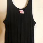 Lucy Love  Black Large Coverup Short Dress Photo 4