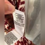 Lucky Brand  Jacquard Boyfriend boho cotton Cardigan Oversized Sweater size M Photo 7