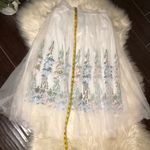 Moon Collection  tulle floral embroidered skirt sz M/L Photo 8