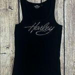 Harley Davidson  Jeweled Black Tank Top L Photo 0