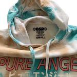 By Samii Ryan | Pure Angel Multicolor Tie Dye Hoodie Sweatshirt Small Blue Photo 4