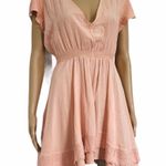 Jaase ✨HP✨ boho v-neck eyelet ruffle swing dress✨ Photo 1