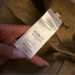 NWT Vanessa Bruno DÉLIAS JEANS Cropped, Straight Leg in Mastic Photo 14