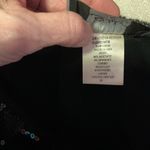 Vtg 90s sequined black tank top Size M Photo 1