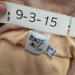 Princess Polly  Dress Womens 0 Rose Gold Shayla Glitter Ruched Mini Party‎ Photo 4