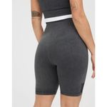 Offline by Aerie High Rise 7"Inseam Bike Short Gray Shadow Women's Activewear Photo 2